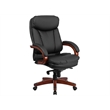 UrbanPro High Back Leather Swivel Office Chair in Black