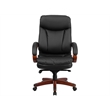 UrbanPro High Back Leather Swivel Office Chair in Black