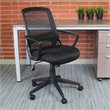 UrbanPro Mesh Swivel Office Chair in Black