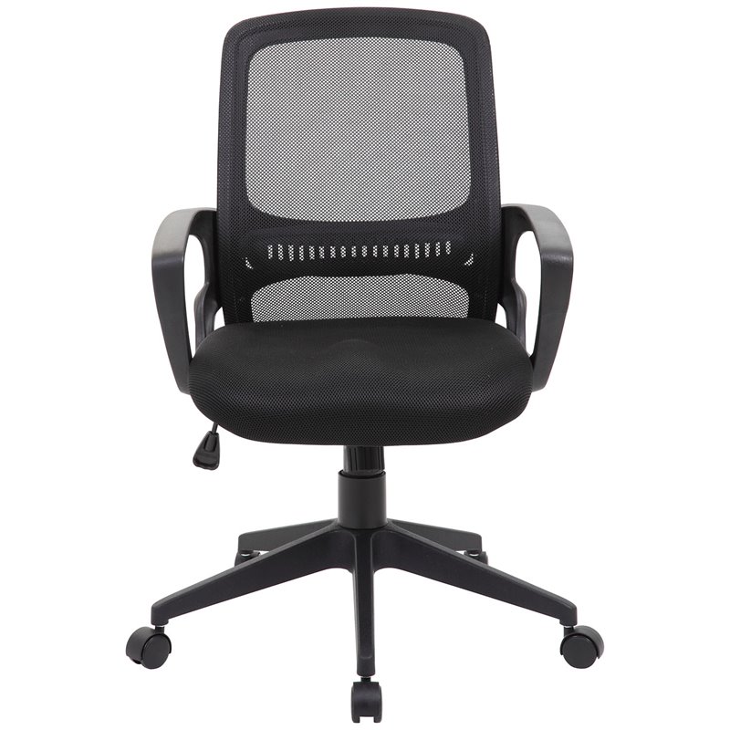 UrbanPro Mesh Swivel Office Chair in Black
