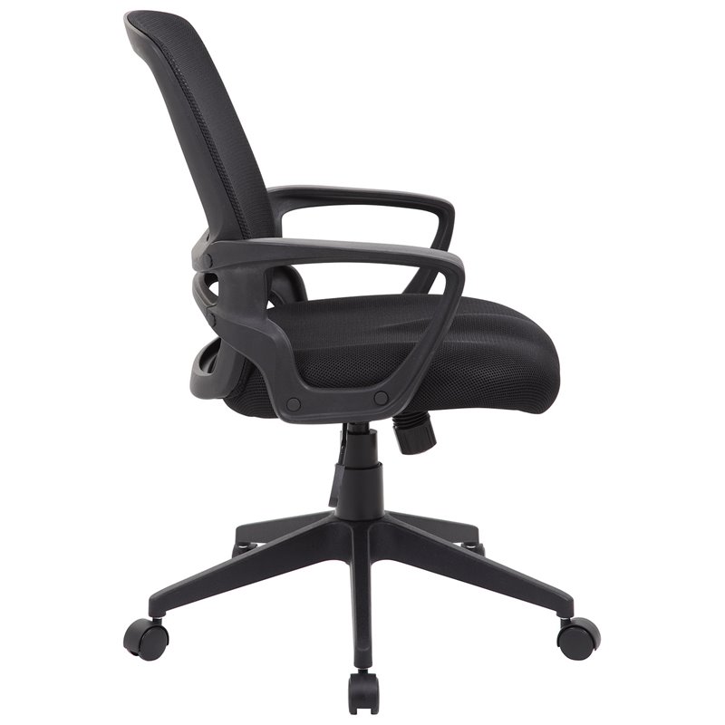 UrbanPro Mesh Swivel Office Chair in Black