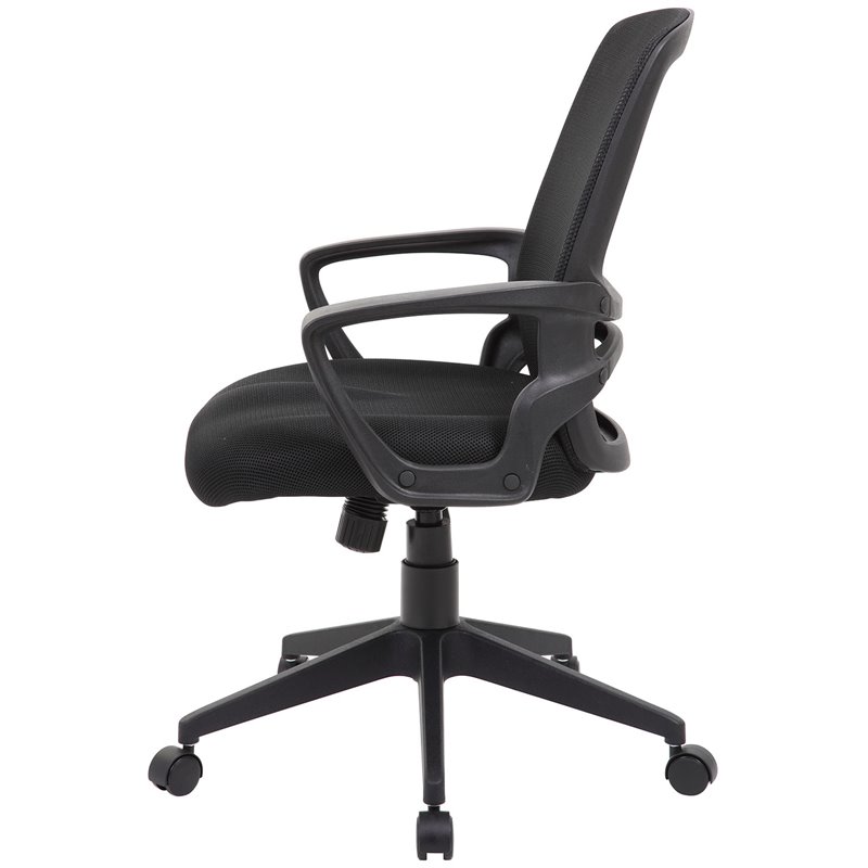 UrbanPro Mesh Swivel Office Chair in Black