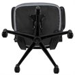 UrbanPro Contemporary Mid Back Mesh Office Swivel Chair in Dark Gray