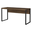 UrbanPro Contemporary 60W Home Office Writing Desk in Rustic Brown