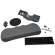 UrbanPro Traditional Slim Profile Articulating Keyboard Tray in Black