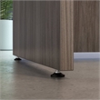 UrbanPro Contemporary Engineered Wood Adjustable Desk L/R Return in Brown