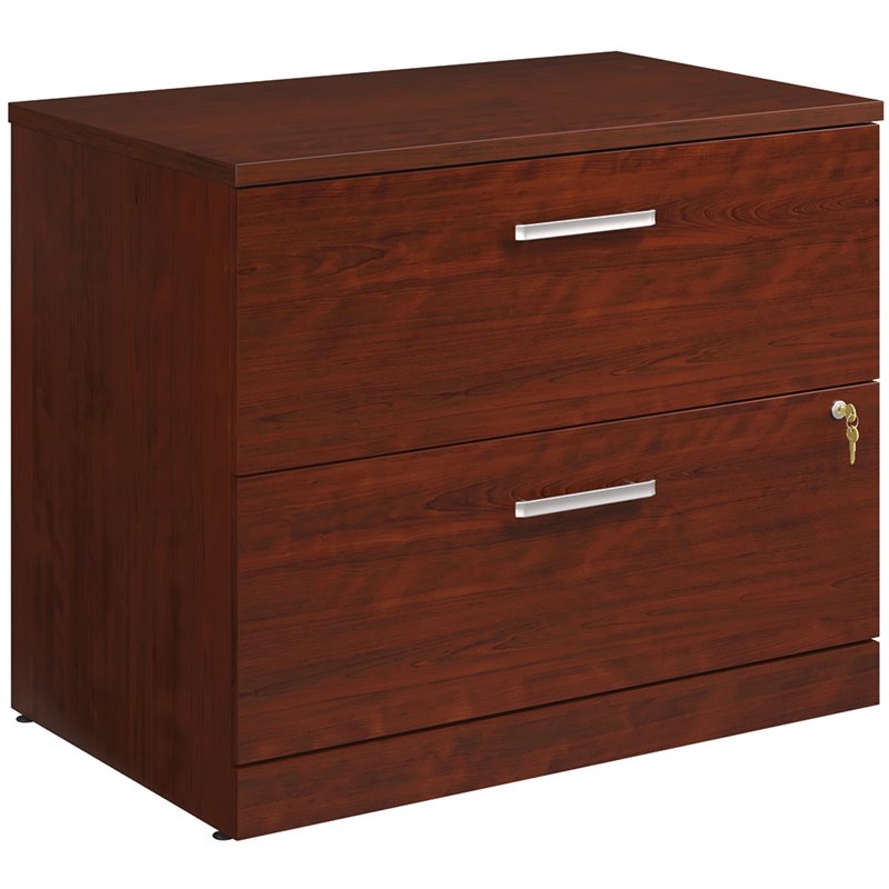 UrbanPro Engineered Wood Lateral Filing Cabinet in Classic Cherry