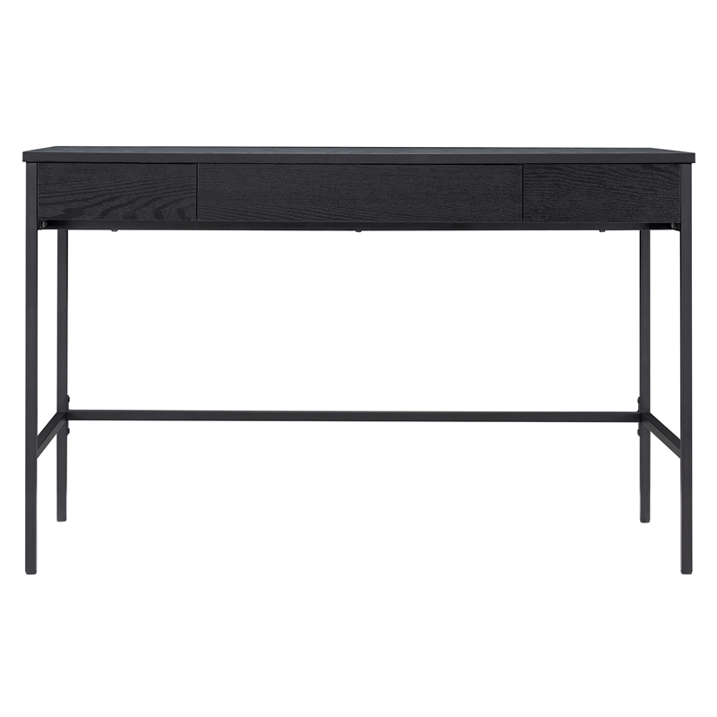 UrbanPro MDF Black Writing Desk Rectangular 47.75