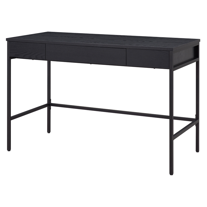 UrbanPro MDF Black Writing Desk Rectangular 47.75