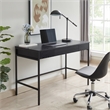 UrbanPro MDF Black Writing Desk Rectangular 47.75