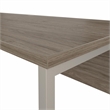 UrbanPro Modern Engineered Wood Computer Table Desk in Hickory brown