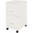 UrbanPro Metal Pearl White Mobile Filing Cabinet Vertical 18
