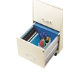 UrbanPro Metal Pearl White Mobile Filing Cabinet Vertical 18