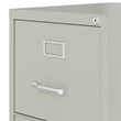 UrbanPro Metal Light Gray Filing Cabinet Vertical 4-Drawer Unassembled