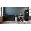 UrbanPro Metal Black Filing Cabinet Vertical Pre-Assembled 40.19