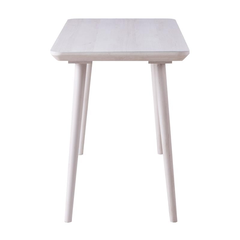 Urbanpro Mid-century Wooden Writing Desk in White Oak Finish