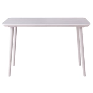 Urbanpro Mid-century Wooden Writing Desk in White Oak Finish
