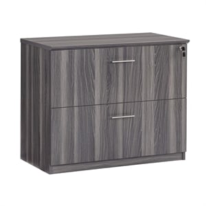 Urbanpro Contemporary Metal Lateral File (File-File) in Gray Steel