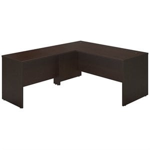 UrbanPro 66W x 30D Desk Shell with 48W Return in Mocha Cherry