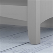 UrbanPro 5 Shelf Bookcase with 3 Adjustable Shelves in Cape Cod Gray