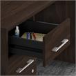 UrbanPro 16W 3 Drawer File Cabinet in Black Walnut - Engineered Wood