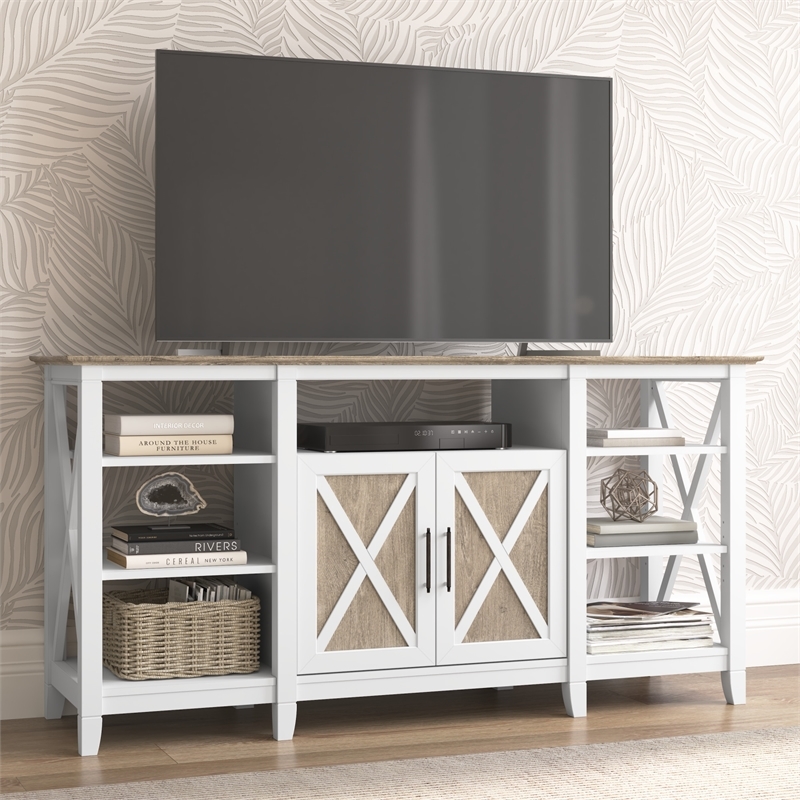 UrbanPro Engineered Wood Gray TV Stand Rectangular 60