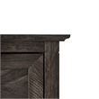 UrbanPro 2 Drawers Farmhouse Wood Lateral File Cabinet in Gray
