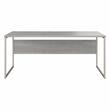 UrbanPro 72W x 30D Computer Table Desk in Platinum Gray - Engineered Wood