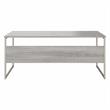 UrbanPro 72W x 30D Computer Table Desk in Platinum Gray - Engineered Wood