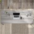 UrbanPro 72W x 30D Computer Table Desk in Platinum Gray - Engineered Wood