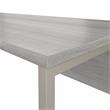 UrbanPro 72W x 30D Computer Table Desk in Platinum Gray - Engineered Wood