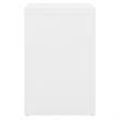 UrbanPro Engineered Wood Gray/Pure White File Cabinet Rectangular Durable 30