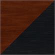 UrbanPro Storage Cabinet with File Drawer in Black and Cherry - Engineered Wood