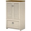UrbanPro Storage Cabinet with File Drawer in Antique White - Engineered Wood