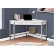 UrbanPro Metal White Computer Desk Corner 42