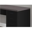 UrbanPro Computer Desk Home Office Corner L Shape Work Laptop Laminate Black