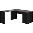 UrbanPro Computer Desk Home Office Corner L Shape Work Laptop Laminate Black