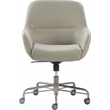 UrbanPro Modern / Contemporary Forester Leather Office Chair Cream