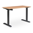 UrbanPro Electric Height Adjustable Standing Desk Light Brown