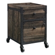 UrbanPro Modern Engineered Wood Mobile File in Carbon Oak Finish