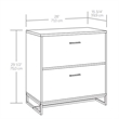 UrbanPro Modern Engineered Wood Lateral File in Mystic Oak Finish