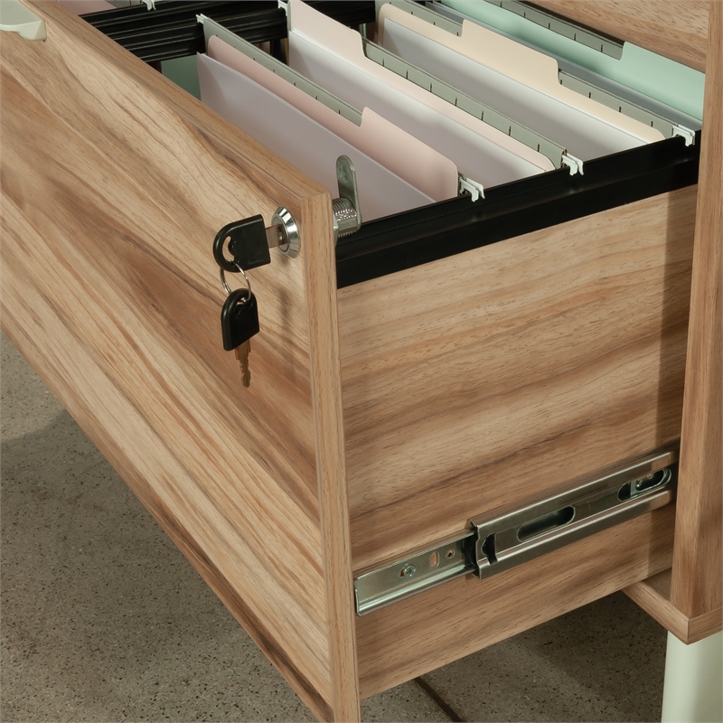 UrbanPro Engineered Wood Lateral File in Kiln Acacia / Brown Finish