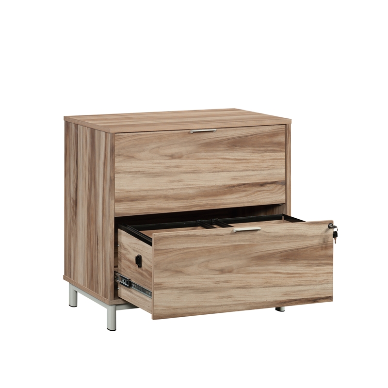 UrbanPro Engineered Wood Lateral File in Kiln Acacia / Brown Finish