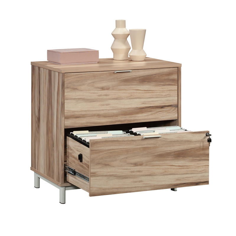 UrbanPro Engineered Wood Lateral File in Kiln Acacia / Brown Finish