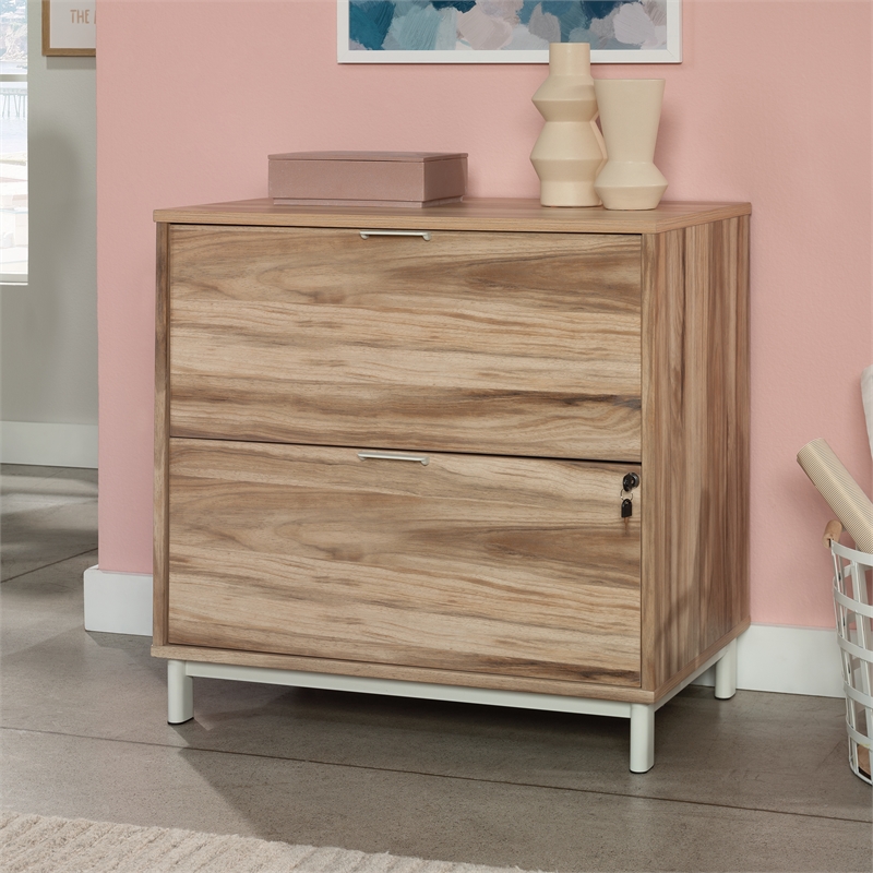 UrbanPro Engineered Wood Lateral File in Kiln Acacia / Brown Finish