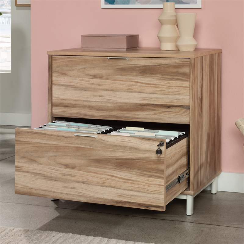 UrbanPro Engineered Wood Lateral File in Kiln Acacia / Brown Finish