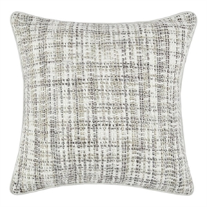 Kosas Home Baxter 22&quot Transitional Linen Blend Woven Throw Pillow in Natural