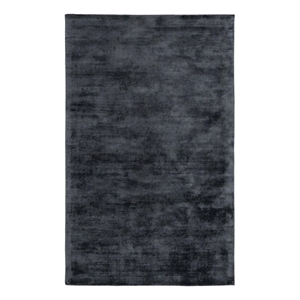Kosas Home Cameron 24 x 36&quot Viscose Fabric Area Rug in Ink Blue
