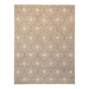 Kosas Home Reign 108x144&quot Transitional Wool Jute and Cotton Rug in Natural