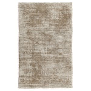 Kosas Home Cameron 108 x 144&quot Viscose Fabric Area Rug in Desert Sand